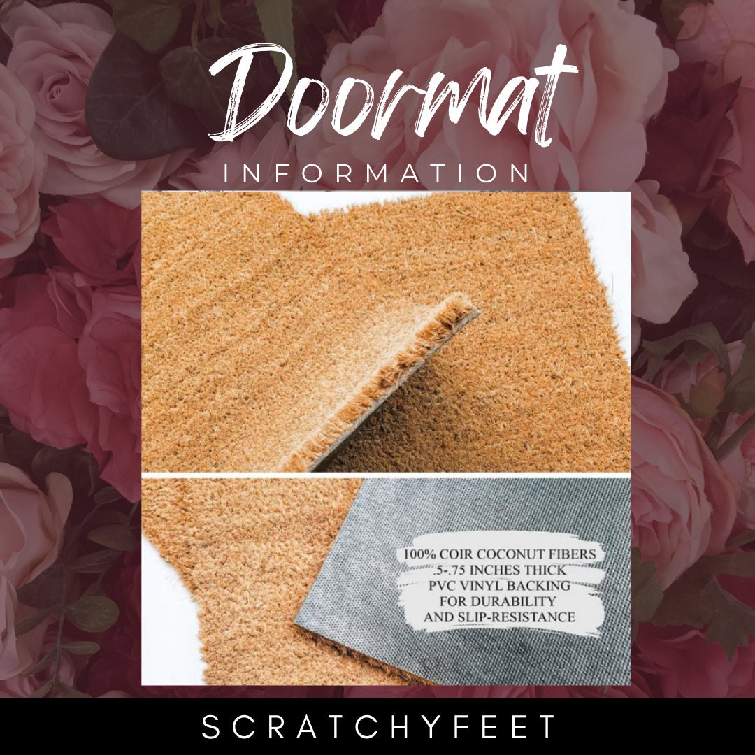 How to Make a Custom Coir Doormat ⋆ Dollar Crafter